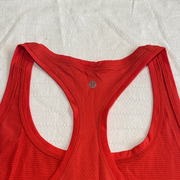 Lululemon Red Racerback Tank Top - Picture 3 of 4